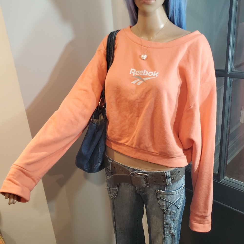 Reebok Peach Sweatshirt